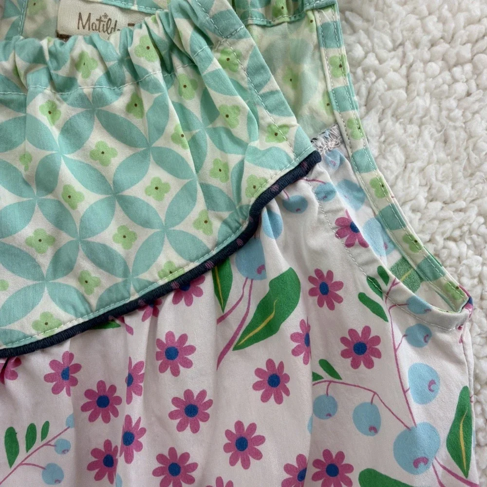 Matilda Jane Everything Nice Dress It's a Wonderful Parade Girls Size 6 Cat